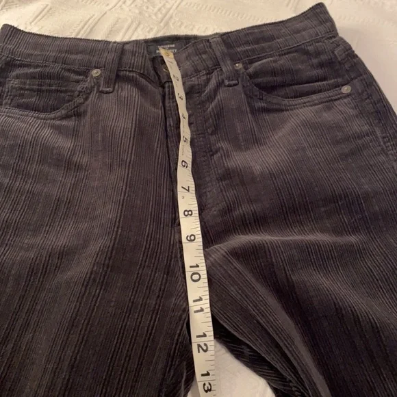 Citizens of Humanity Black Corduroy Olivia High Rise Ankle Size 26 🖤 - Picture 7 of 11